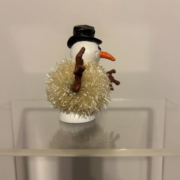 Vintage Koosh Ball Snowman Holiday Collectible Toy - Picture 4 of 5